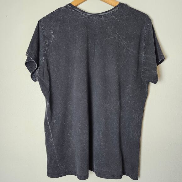 Guns N Roses Appetite For Destruction Short Sleeve Acid Wash T-Shirt Size Large - Picture 2 of 12